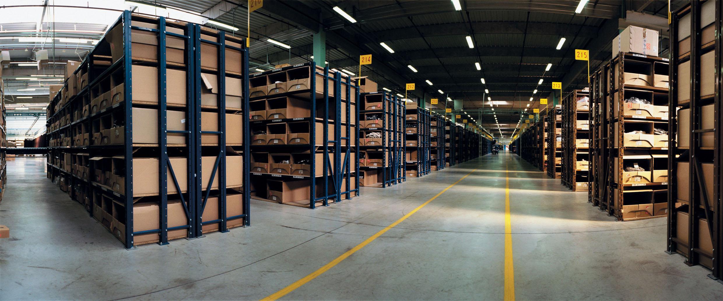 Warehouse main page